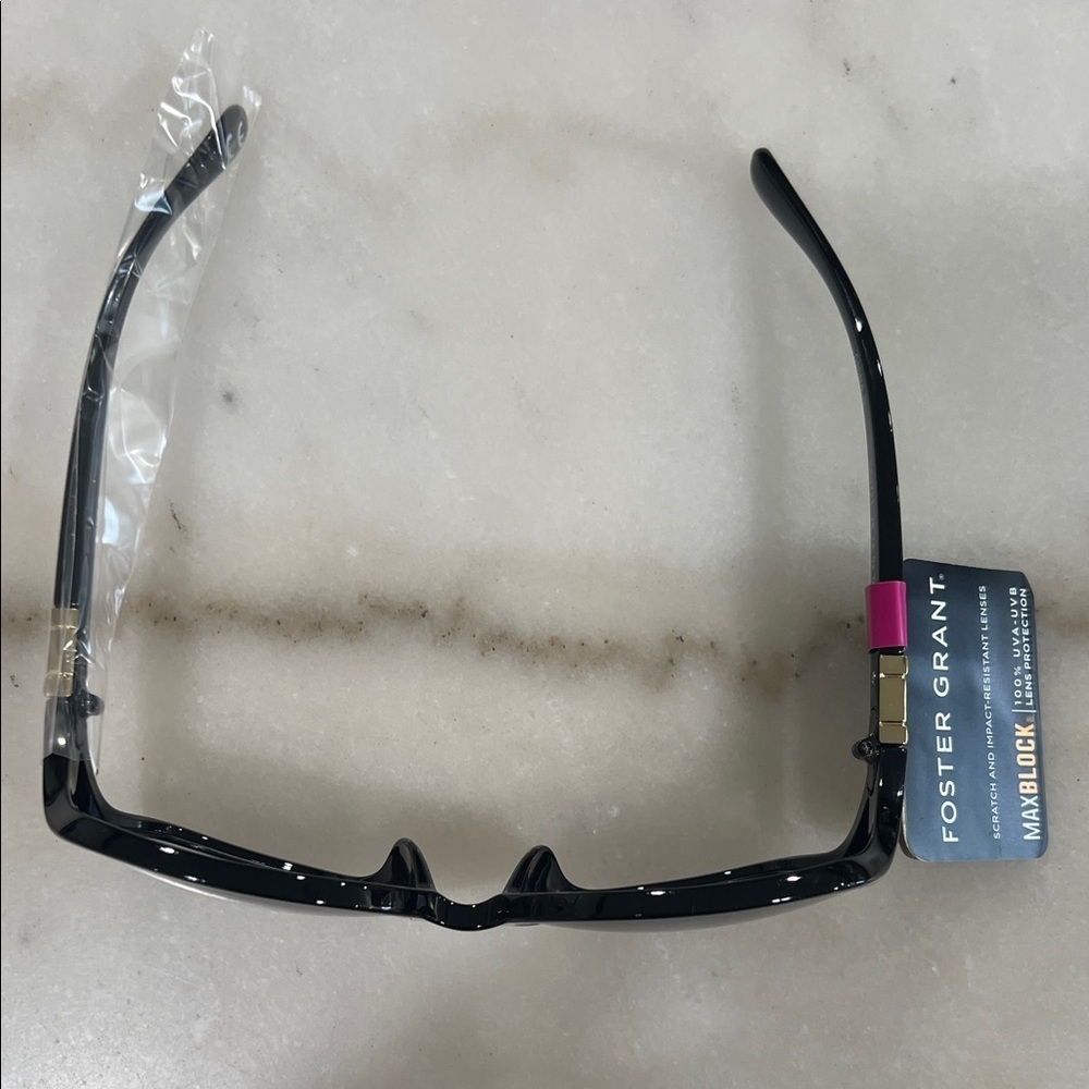 Foster Grant Black and Purple Sunglasses - Picture 5 of 5